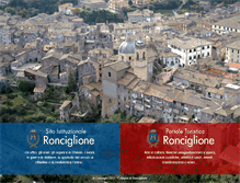 Tablet Screenshot of comune.ronciglione.vt.it